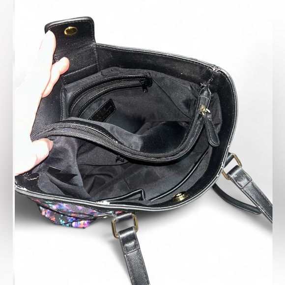 Nicole Miller Vibrant Multicolor Shoulder Bag - Picture 5 of 9